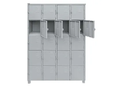 Roupeiros 40 Portas - Euromob - armario para vestiário