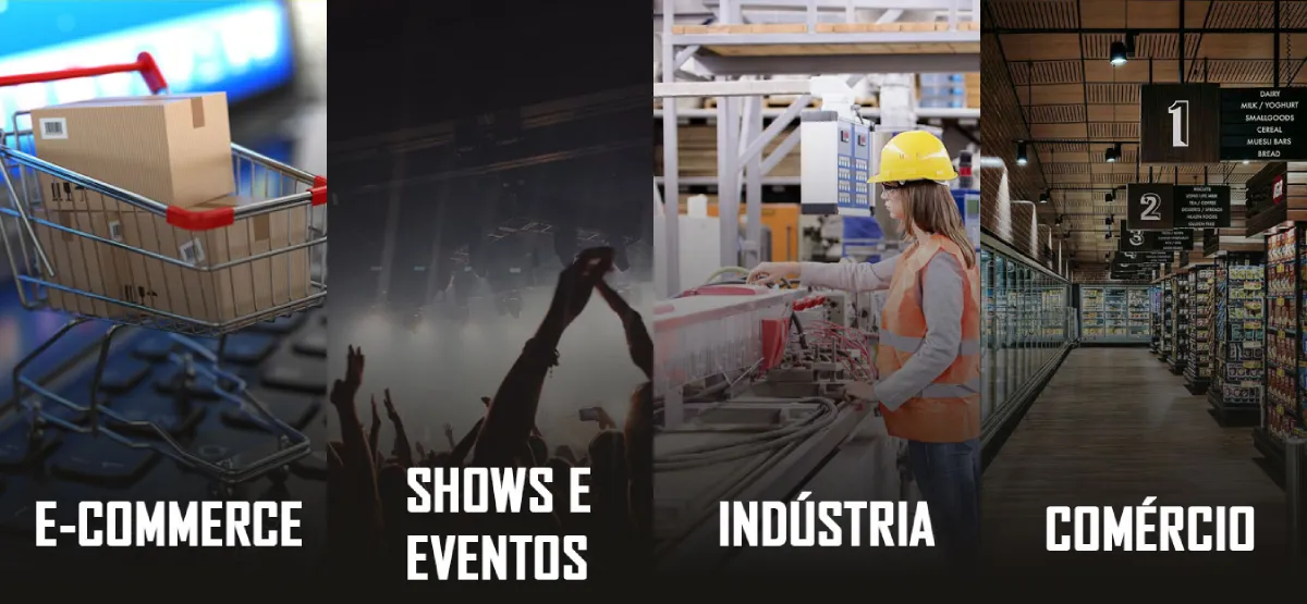 Armário Inteligente smart locker - Euromob - Aplicações