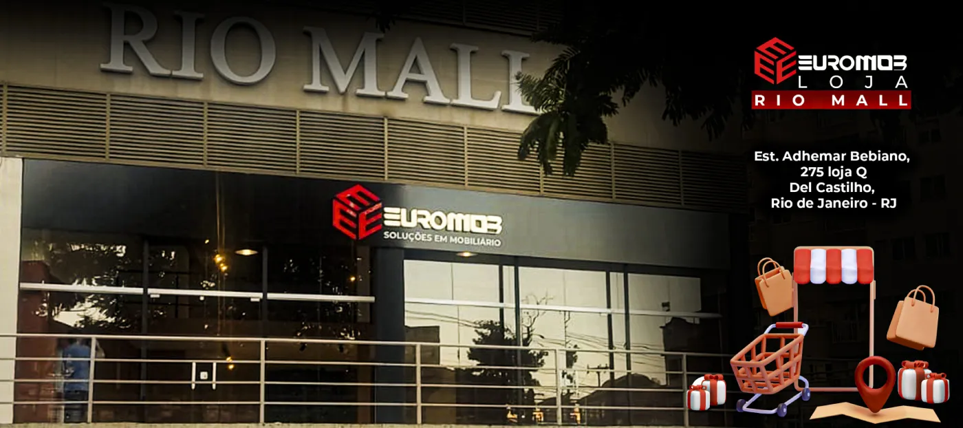Fachada loja no RJ - Euromob