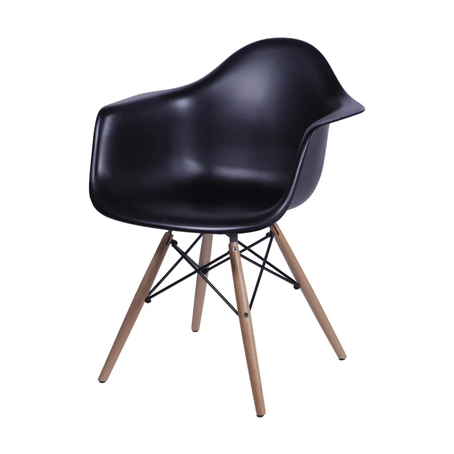 Linha Cadeiras Design - Euromob - Cadeira Eames DKR com Braços