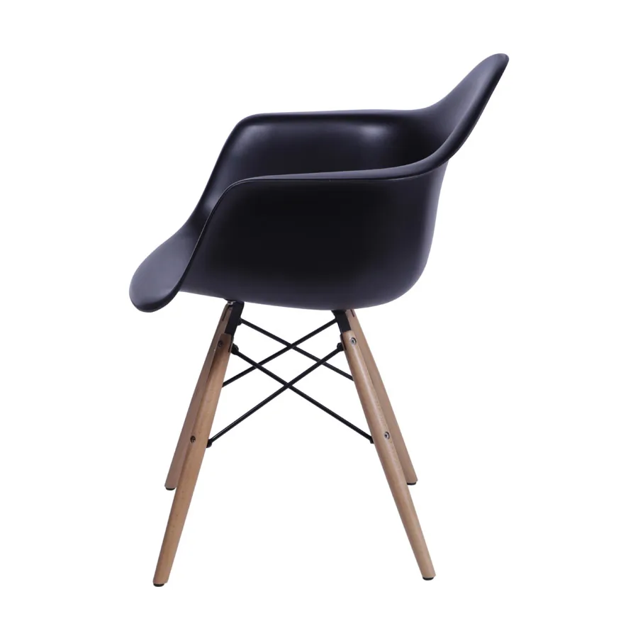 Linha Cadeiras Design - Euromob - Cadeira Eames DKR com Braços