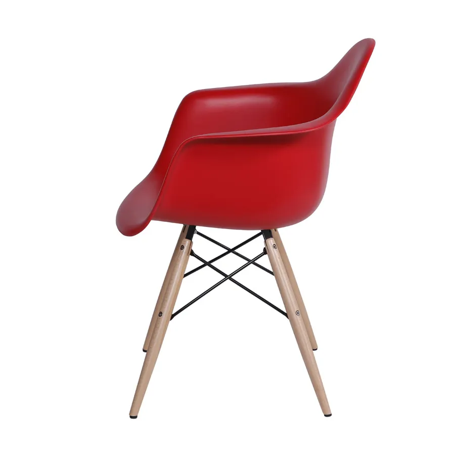 Linha Cadeiras Design - Euromob - Cadeira Eames DKR com Braços