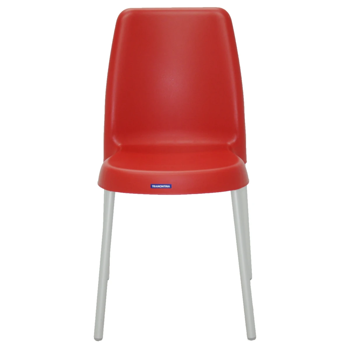 Linha Cadeiras Design - Euromob - Cadeira Vanda com Pernas Anodizadas