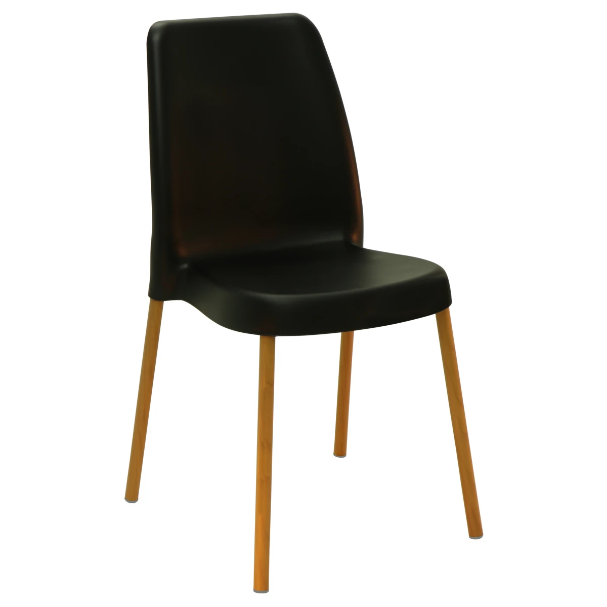 Linha Cadeiras Design - Euromob - Cadeira Vanda com Pernas de Linheiro