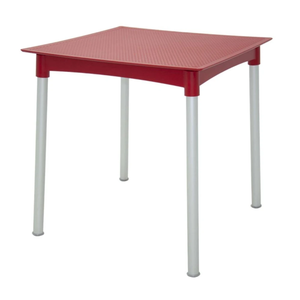 Linha Cadeiras Design - Euromob - Mesa Laura Rattan