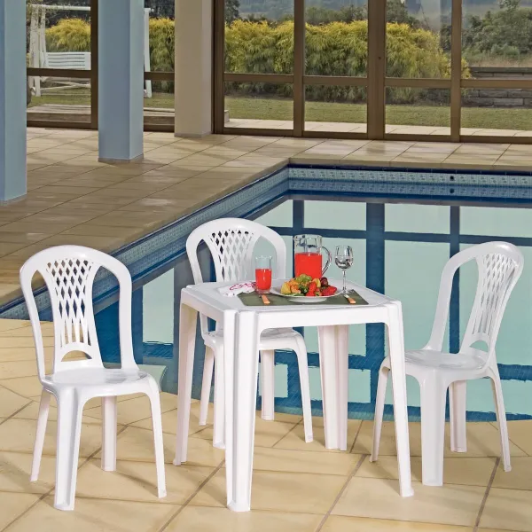 Linha Cadeiras Design - Euromob - Mesa Tambau