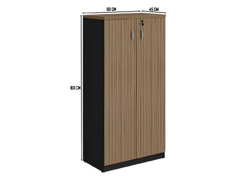 Linha Wood - Euromob - Armario Alto