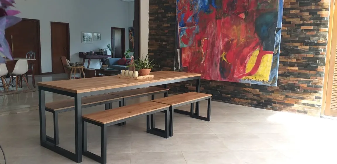 Mesa duo - Euromob - Linha industrial de móveis - 01