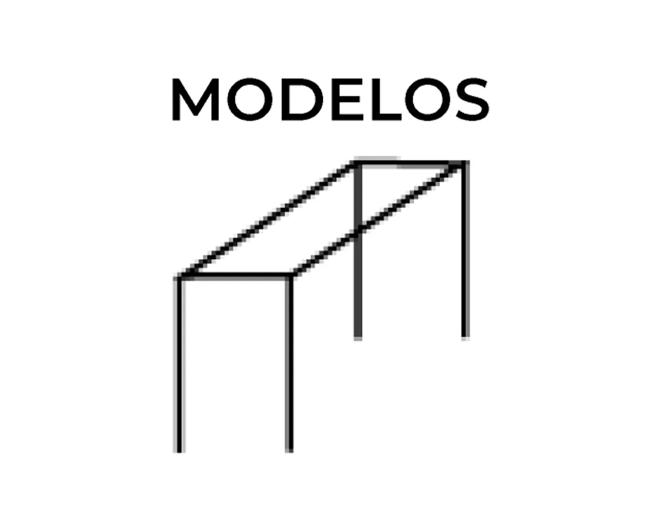 Mesa duo tetra - Euromob - duo de mesas