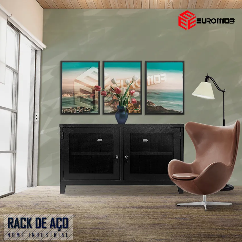 Rack Telado - Euromob - Linha Home Industrial