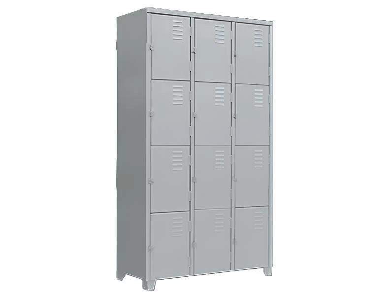 Roupeiro de Aço 12 Portas - Euromob