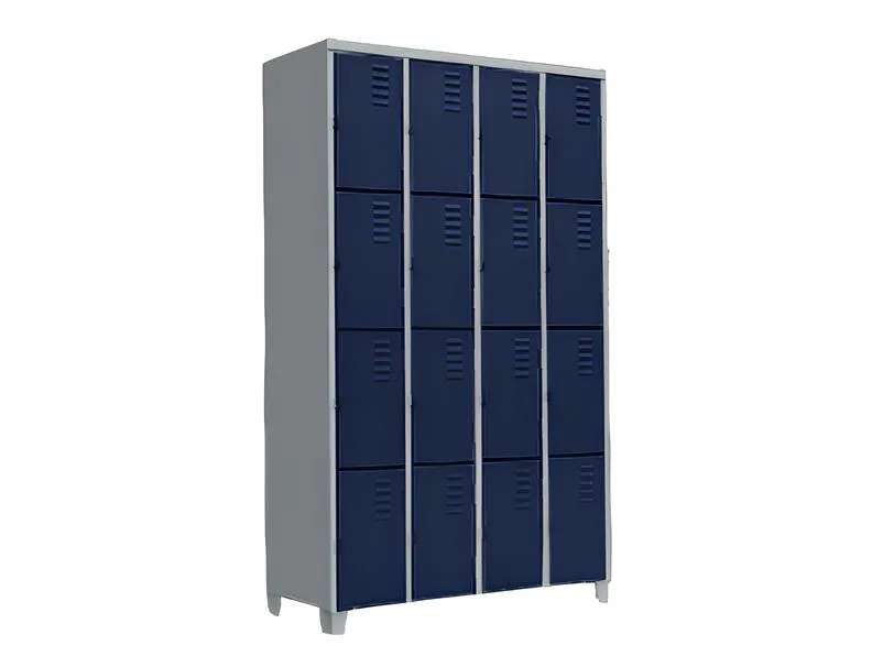 Roupeiro de Aço 16 Portas - Euromob