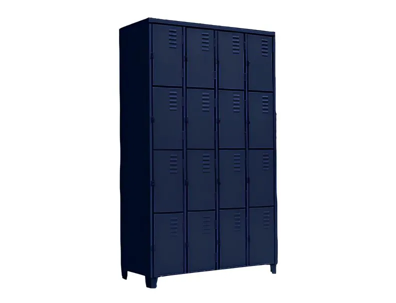 Roupeiro de Aço 16 Portas - Euromob