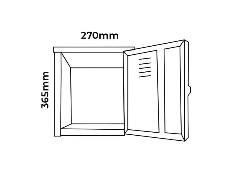 Roupeiro de Aço 20 Portas Pequenas - Euromob