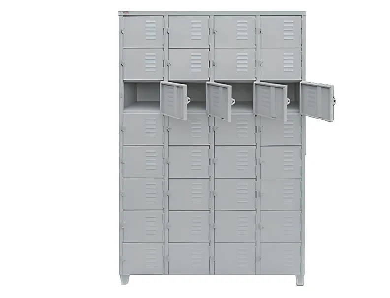 Roupeiro de Aço 32 Portas Pequenas - Euromob