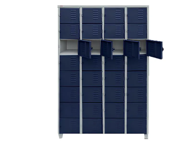 Roupeiro de Aço 32 Portas Pequenas - Euromob