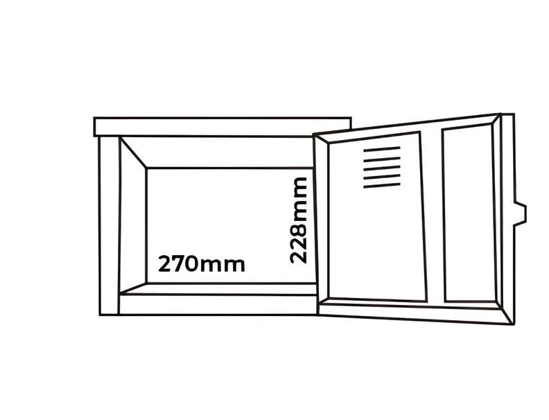Roupeiro de Aço 32 Portas Pequenas - Euromob
