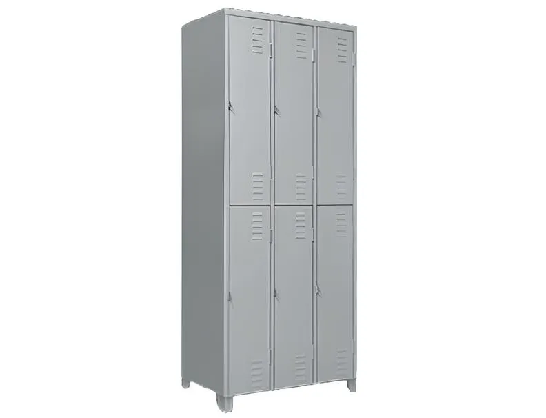 Roupeiro de Aço 6 Portas - Euromob