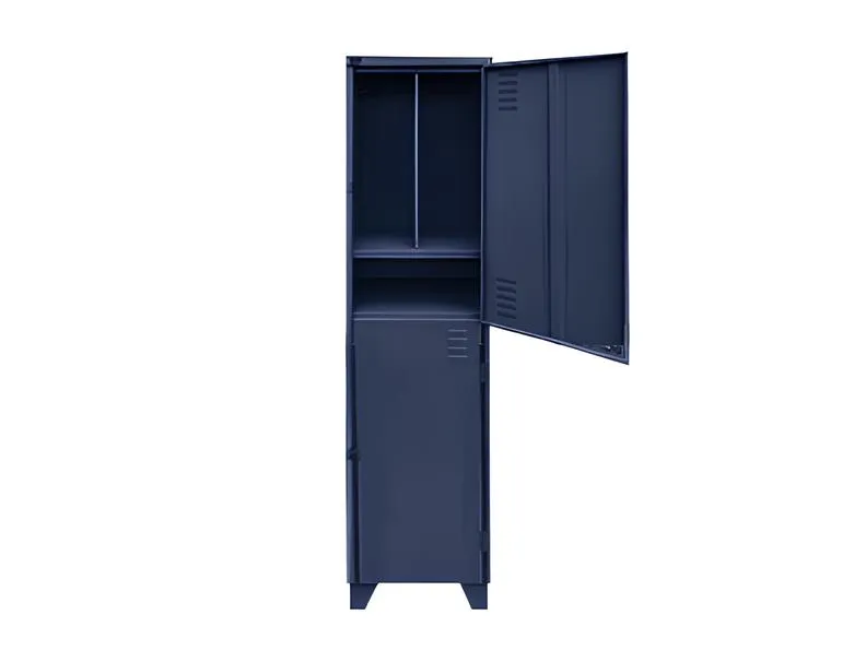 Roupeiro de Aço Insalubre com 2 Portas - Euromob