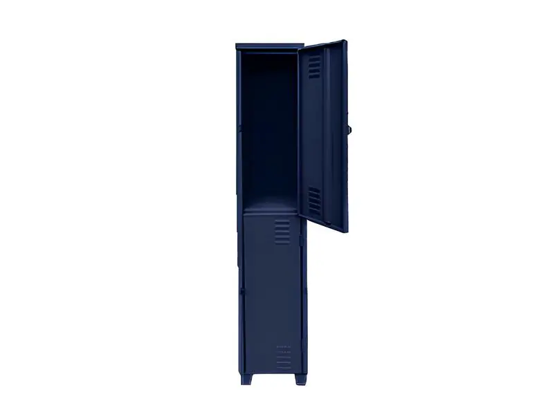Roupeiro de Aço com 2 Portas - Euromob - roupeiros grandes