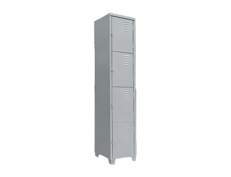 Roupeiro de Aço com 4 Portas Pequenas - Euromob - roupeiros de aço - R4