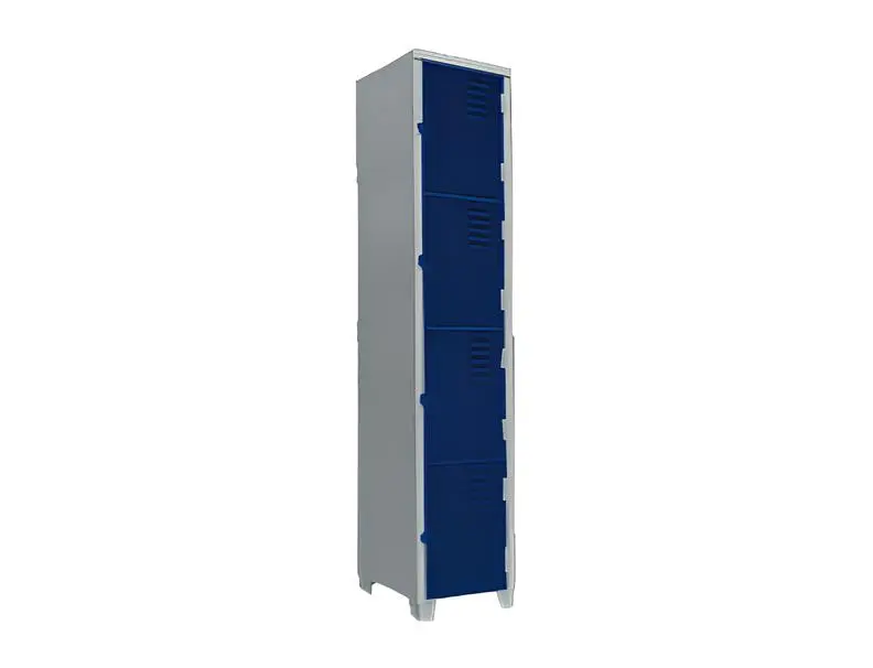 Roupeiro de Aço com 4 Portas Pequenas - Euromob - roupeiros de aço - R4_2
