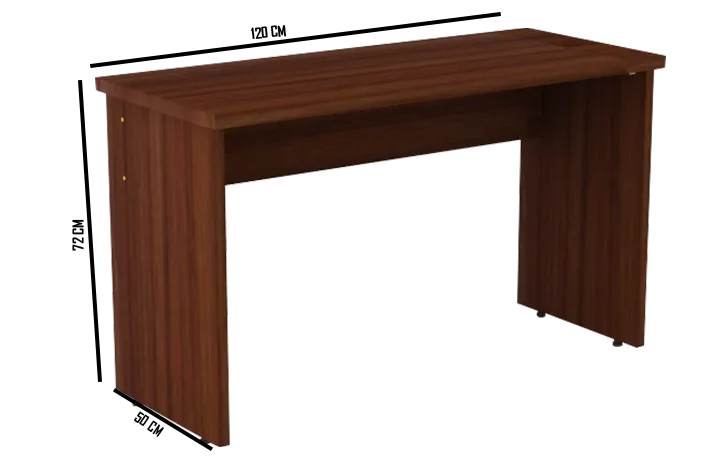 mesa reta - Euromob - home office planejado